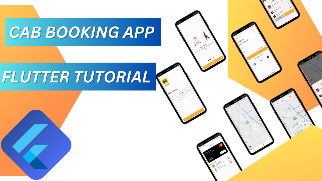 Flutter Tutorial Taxi Booking App Beginner To Expert Coding Is Life